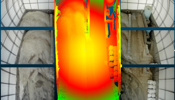 Stockpile volume measurement